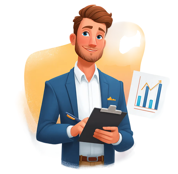 Professional Agent with Chart